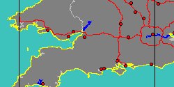 Map center:  N: 51° 17' 59'' W: 2° 30' 0''  - Grid: 5° - click to open