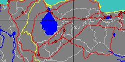 Map center:  N: 9° 18' 0'' W: 70° 42' 0''  - Grid: 5° - click to open
