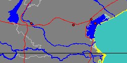 Map center:  N: 45° 18' 59'' E: 11° 39' 59''  - Grid: 5° - click to open