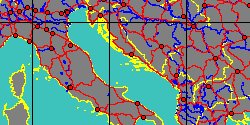Map center:  N: 43 2' 39'' E: 16 1' 53''  - Grid: 5 - click to open