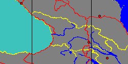 Map center:  N: 42° 9' 29'' E: 24° 44' 18''  - Grid: 5° - click to open