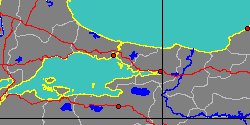 Map center:  N: 40° 53' 59'' E: 29° 11' 59''  - Grid: 5° - click to open