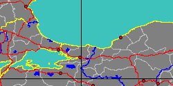 Map center:  N: 41° 14' 32'' E: 30° 14' 11''  - Grid: 5° - click to open