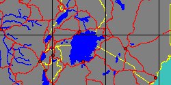 Map center:  S: 0 43' 1'' E: 33 5' 30''  - Grid: 5 - click to open