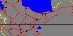 Map center:  N: 35° 52' 17'' E: 51° 22' 37''  - Grid: 5° - click to open