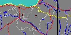 Map center:  N: 42° 41' 43'' W: 1° 40' 33''  - Grid: 5° - click to open