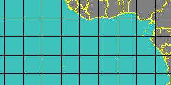 Map center:  S: 1° 36' 0'' W: 8° 33' 0''  - Grid: 5° - click to open