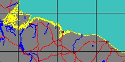 Map center:  S: 2 20' 25'' W: 44 19' 50''  - Grid: 5 - click to open