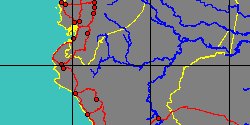 Map center:  S: 4° 46' 51'' W: 76° 39' 25''  - Grid: 5° - click to open