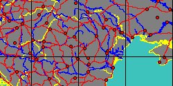 Map center:  N: 45 57' 50'' E: 25 49' 33''  - Grid: 5 - click to open