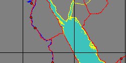 Map center:  N: 26° 49' 54'' E: 33° 54' 21''  - Grid: 5° - click to open