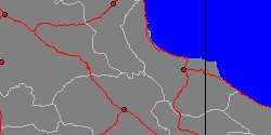 Map center:  N: 37° 17' 59'' E: 48° 42' 0''  - Grid: 5° - click to open