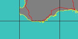 Map center:  S: 34° 48' 47'' E: 117° 25' 30''  - Grid: 5° - click to open